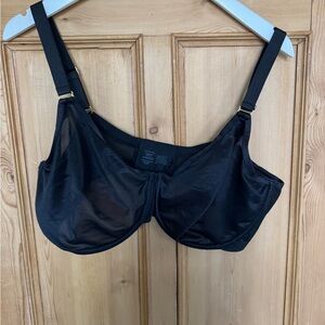 Black Sheer Underwire Bra